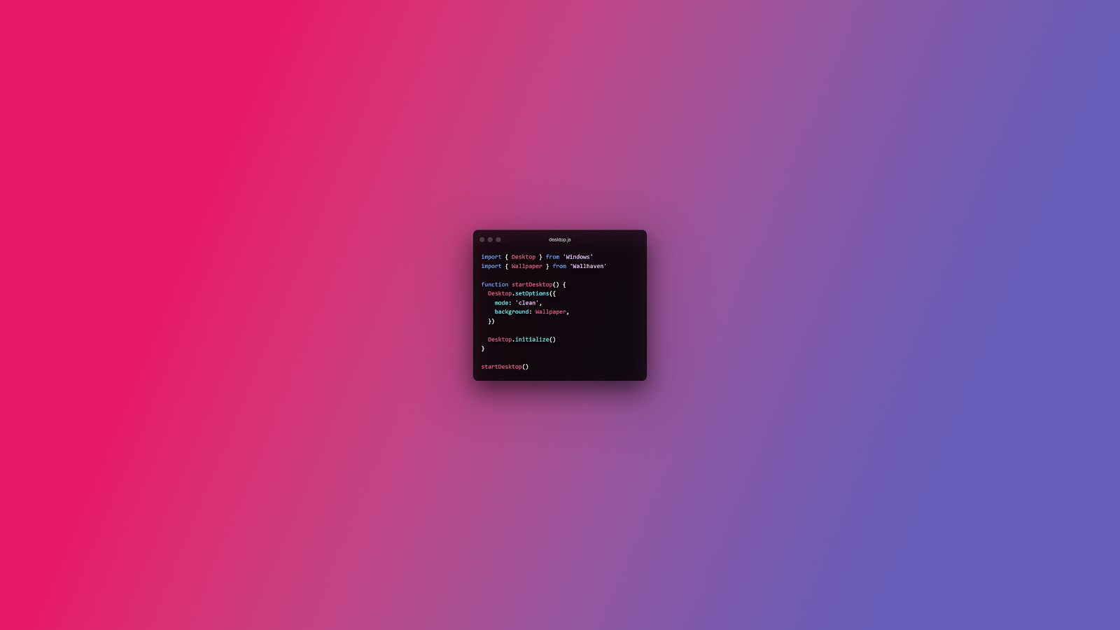 Bild eines fokussierten Prozesses